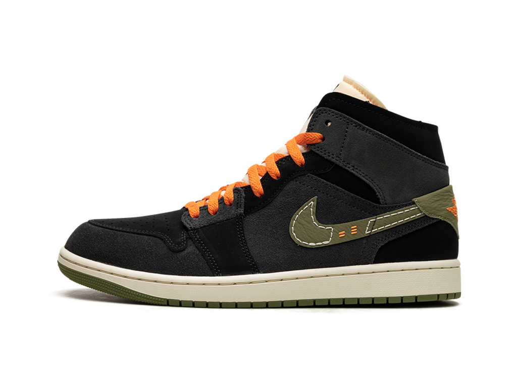 Nike Air Jordan 1 Mid SE Craft Anthracite Light Olive-Air Jordan-pikastore.cz