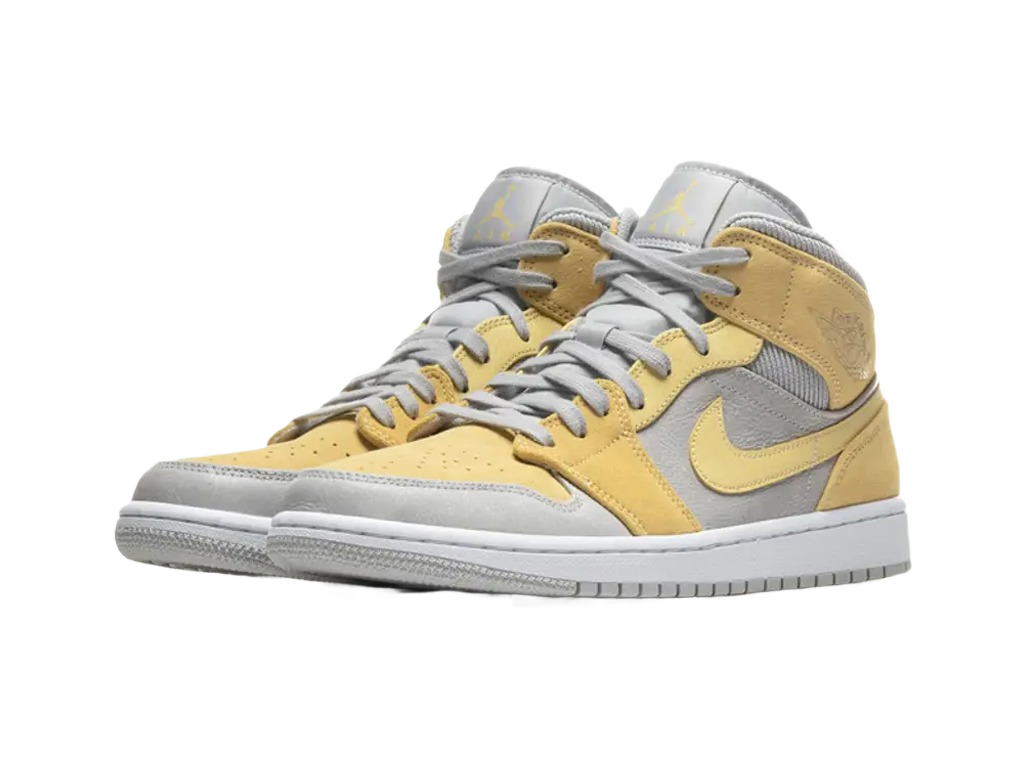 Nike Air Jordan 1 Mid SE Tan Grey-Air Jordan-pikastore.cz