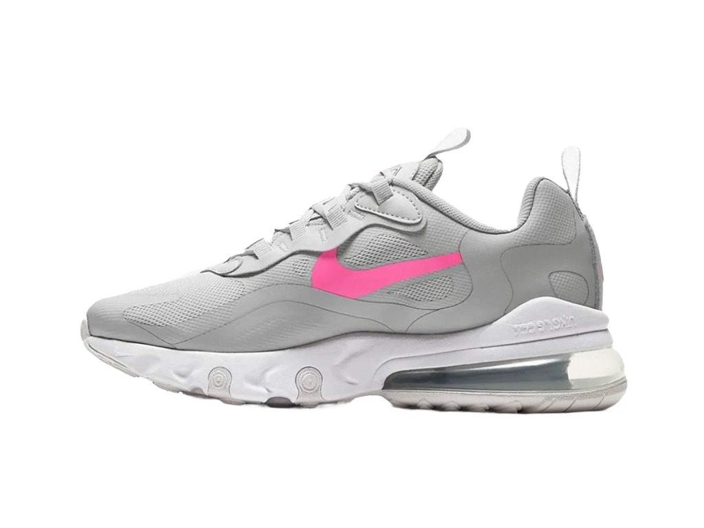 Nike Air Max 270 React GS Particle Grey Pink-Nike-pikastore.cz
