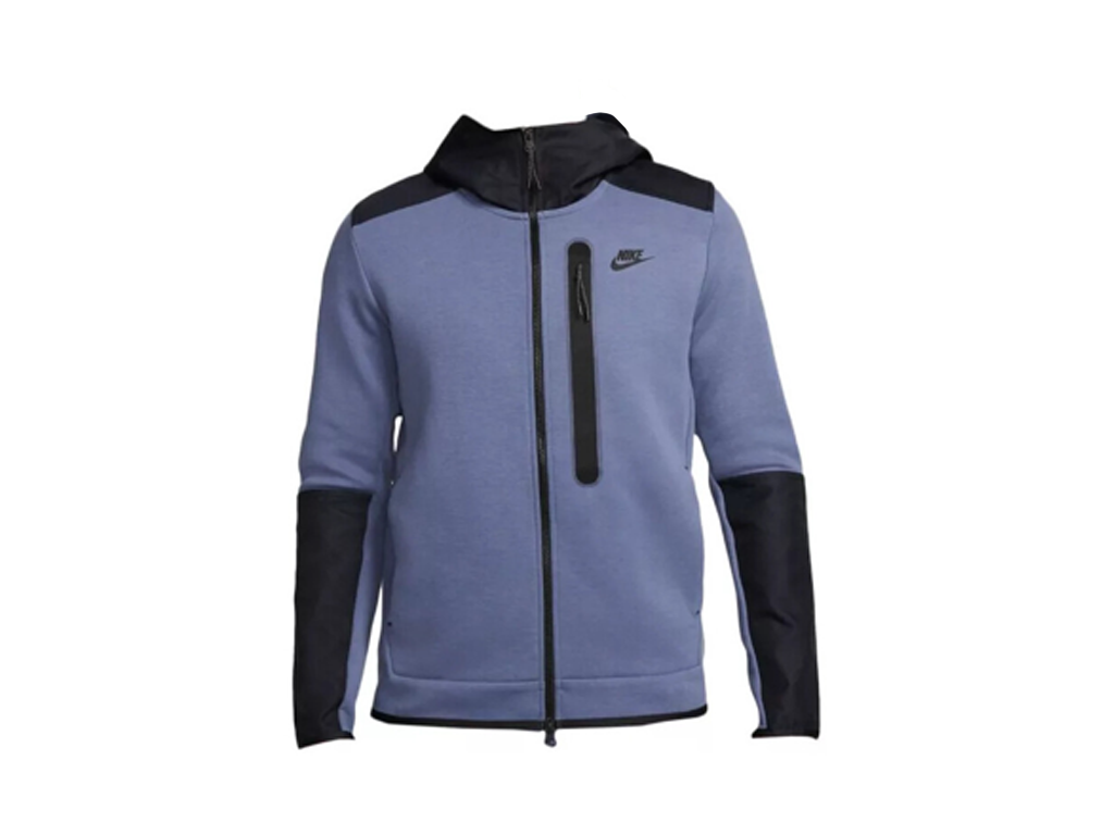 Nike Sportswear Tech Fleece Full-Zip Hoodie Blue-Nike-pikastore.cz