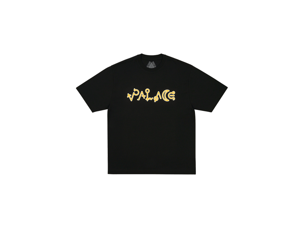 Palace Navigation T-Shirt Black-Palace-pikastore.cz