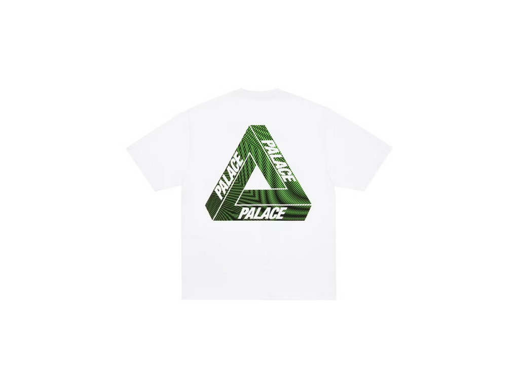 Palace Tri-vex T-shirt White/Green-Palace-pikastore.cz