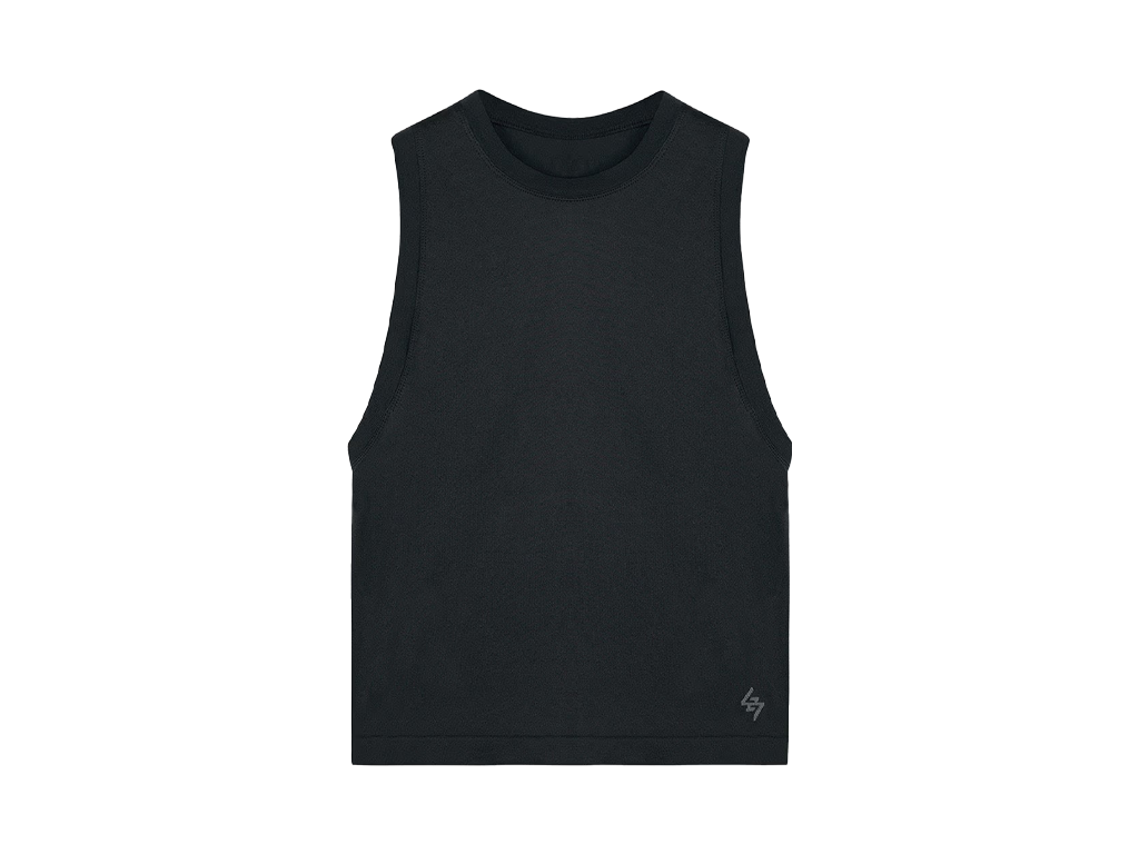 Represent 247 Ease Seamless Loose Fit Tank Black-Represent-pikastore.cz