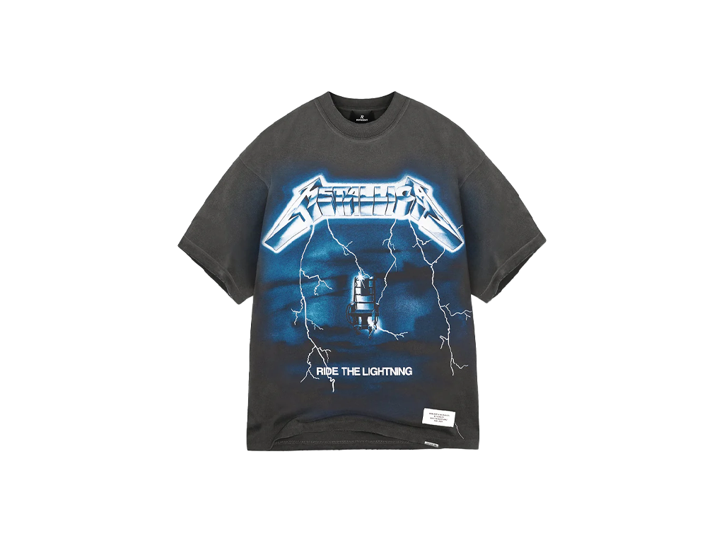 Represent Metallica Ride The Lightning T-shirt Vintage Grey-Represent-pikastore.cz