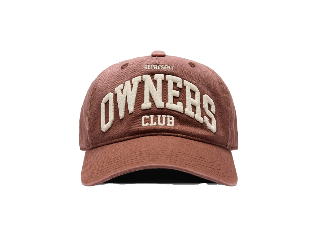 Represent Owners Club Washed Cap Sienna-Represent-pikastore.cz