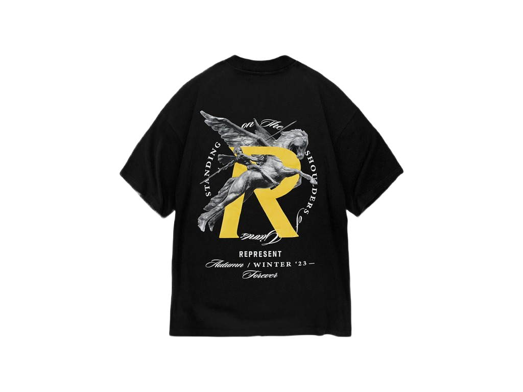 Represent Giants T-shirt Jet Black-Represent-pikastore.cz