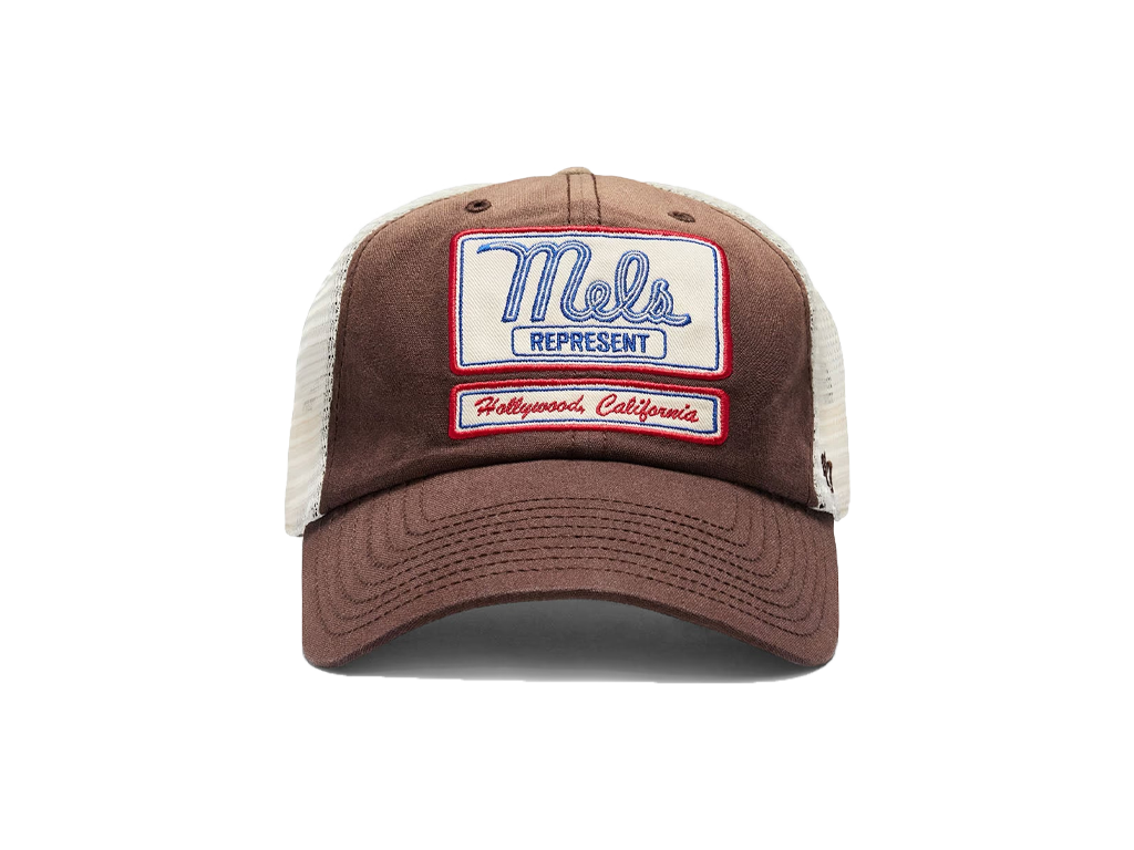 Represent x Mels Diner x 47 Cap Brown-Represent-pikastore.cz
