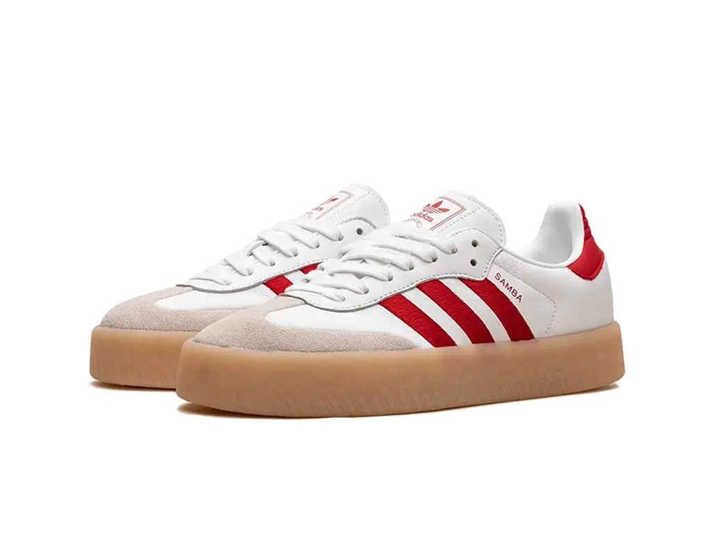 Samba 2.0 White Scarlet Gum-Adidas-pikastore.cz