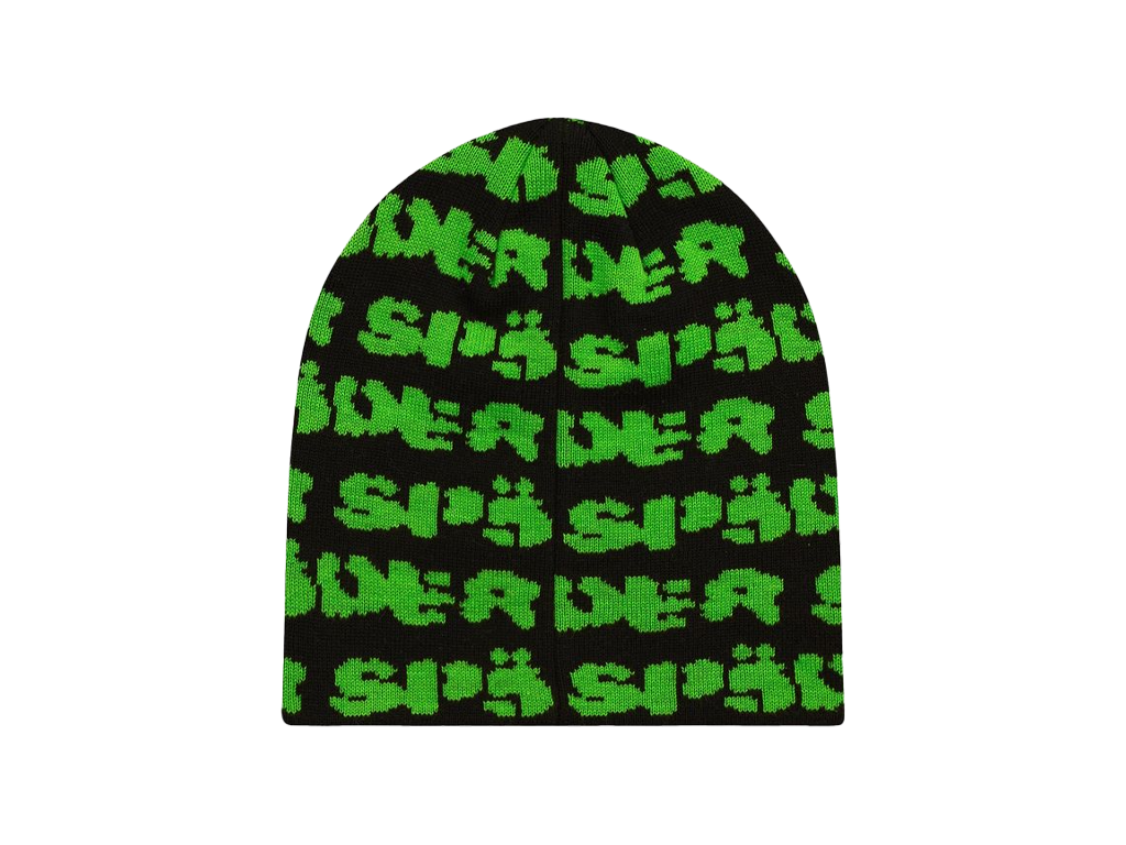 Sp5der Fuzzy Logo Skully Black-Sp5der-pikastore.cz