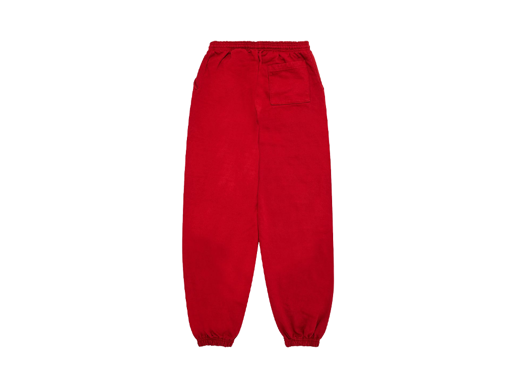 Sp5der Number 555 Sweatpants Red-Sp5der-pikastore.cz