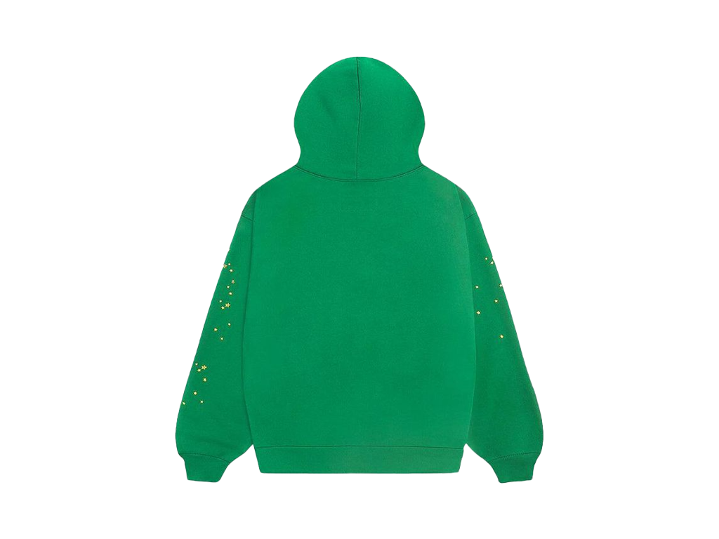 Sp5der Star OG Web V2 Hoodie Slime Green-Sp5der-pikastore.cz