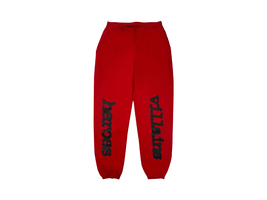 Sp5der x Metro Boomin Sweatpants Red-Sp5der-pikastore.cz