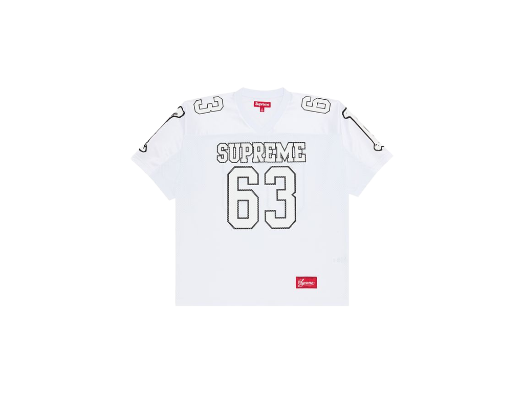 Supreme Bones Football Jersey White