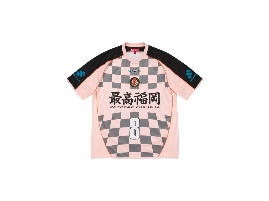 Supreme Checkerboard Jersey Pink