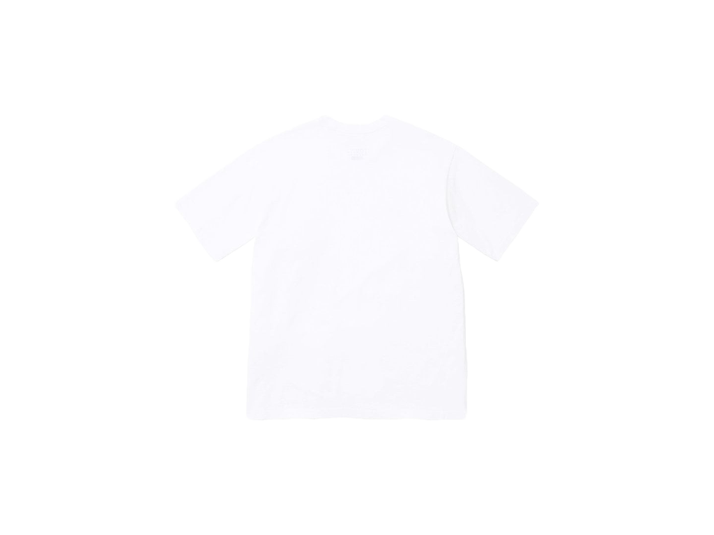 Supreme MM6 Maison Margiela Money S/S Top White-Supreme-pikastore.cz