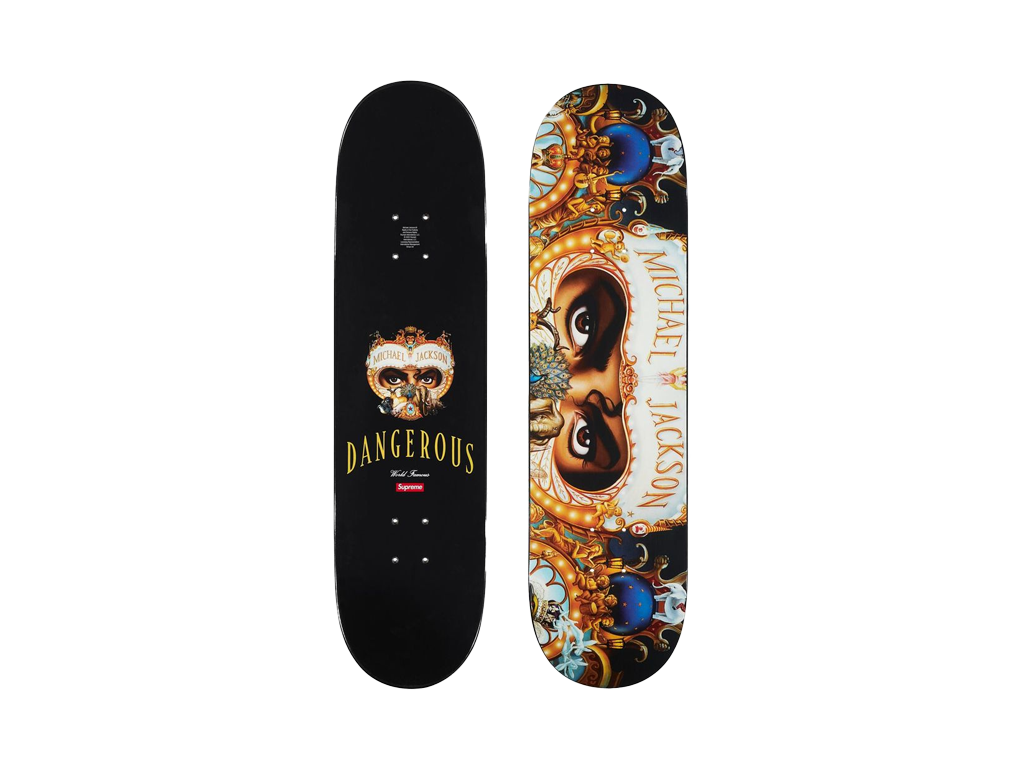Supreme Michael Jackson Dangerous Skateboard Deck-Supreme-pikastore.cz