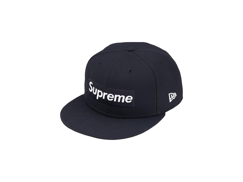 Supreme Rings Box Logo New Era Navy-Supreme-pikastore.cz