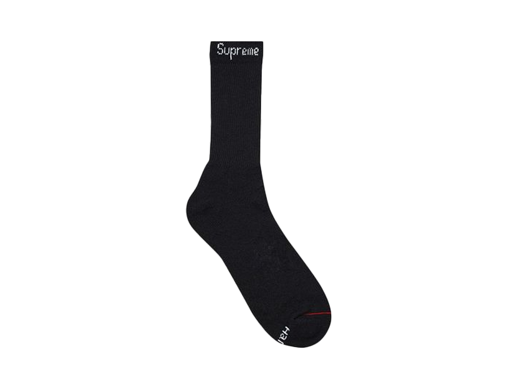 Supreme Socks Black 1ks-Pikastore-pikastore.cz