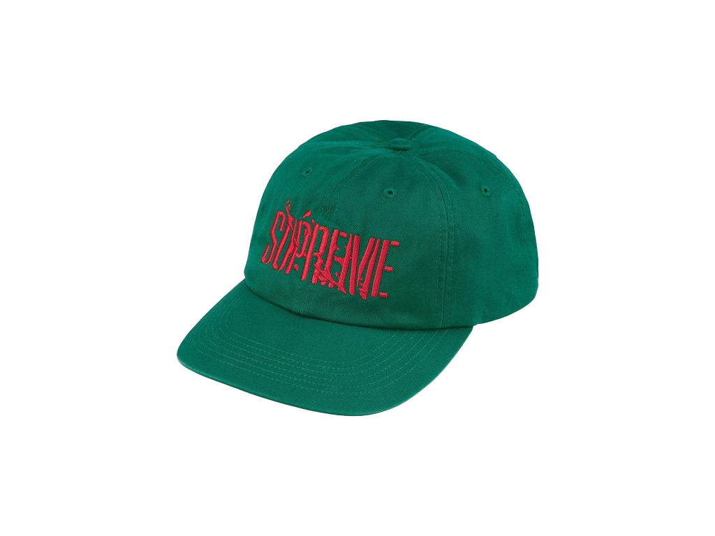 Supreme Splatter 6-Panel Green-Supreme-pikastore.cz