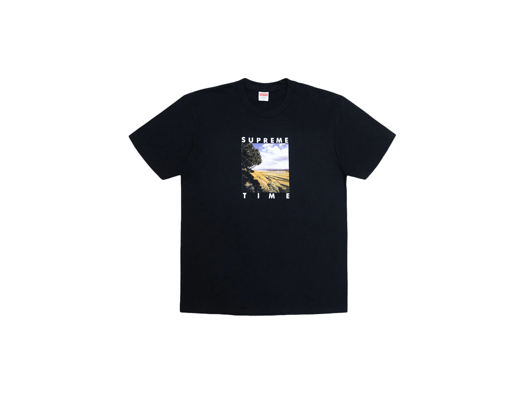 Supreme Supreme Time Tee Black-Supreme-pikastore.cz