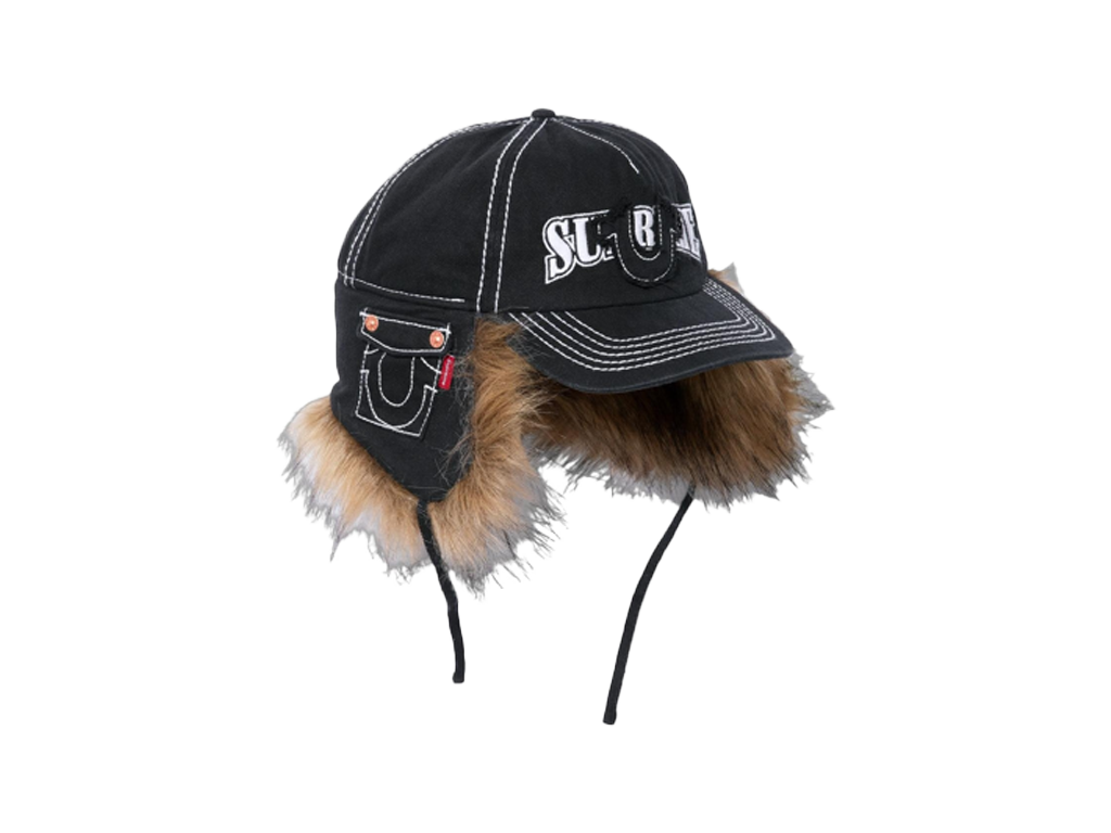 Supreme True Religion Earflap 5-Panel Navy-Supreme-pikastore.cz