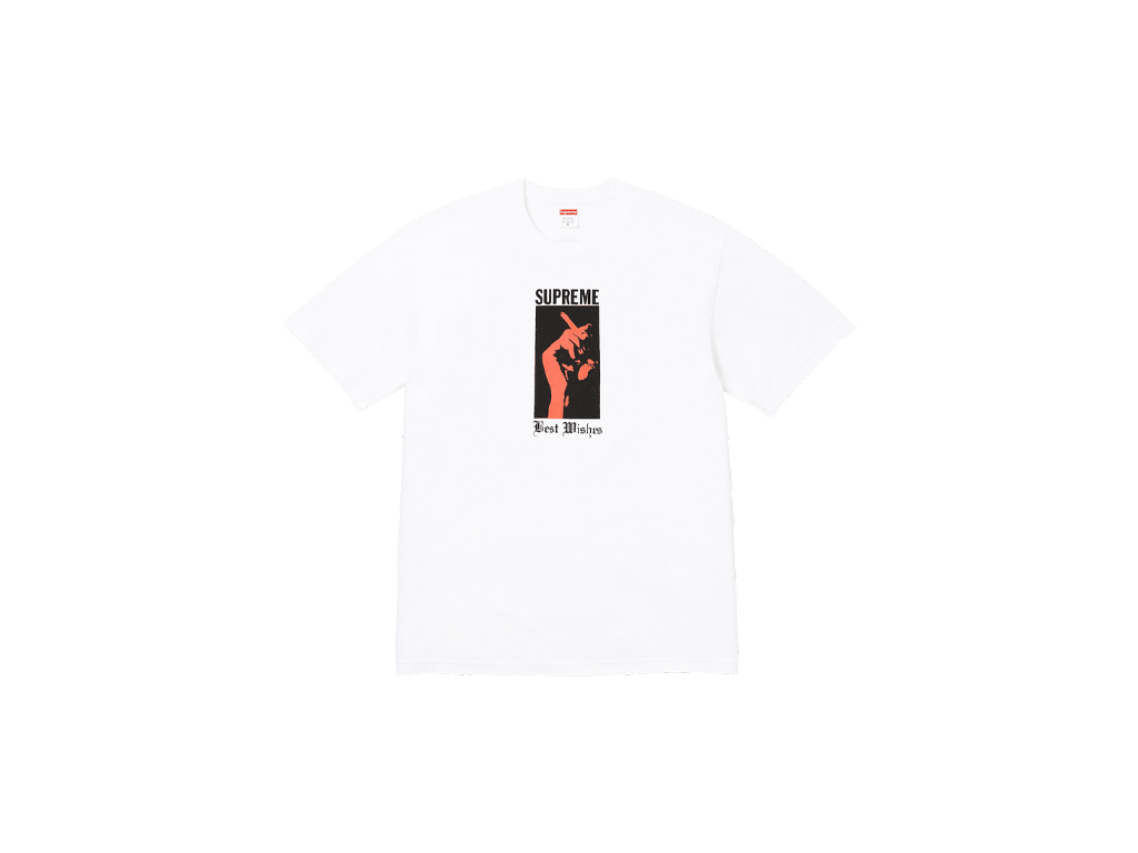 Supreme Wish Tee White-Supreme-pikastore.cz
