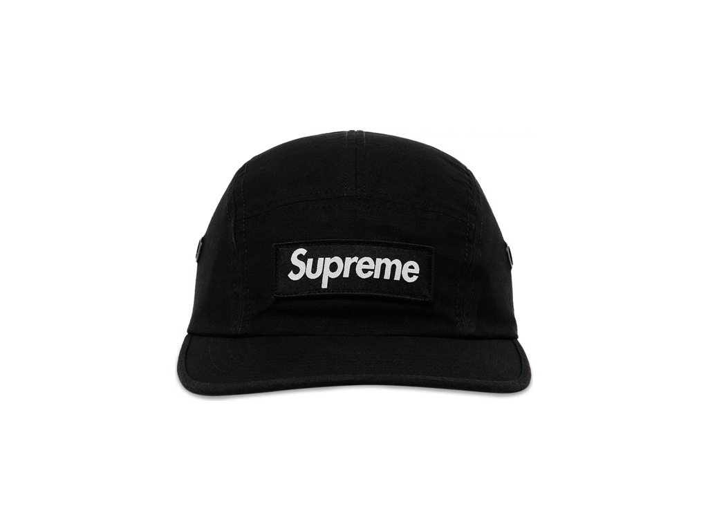 Supreme Military Camp Cap (FW24) Black-Supreme-pikastore.cz