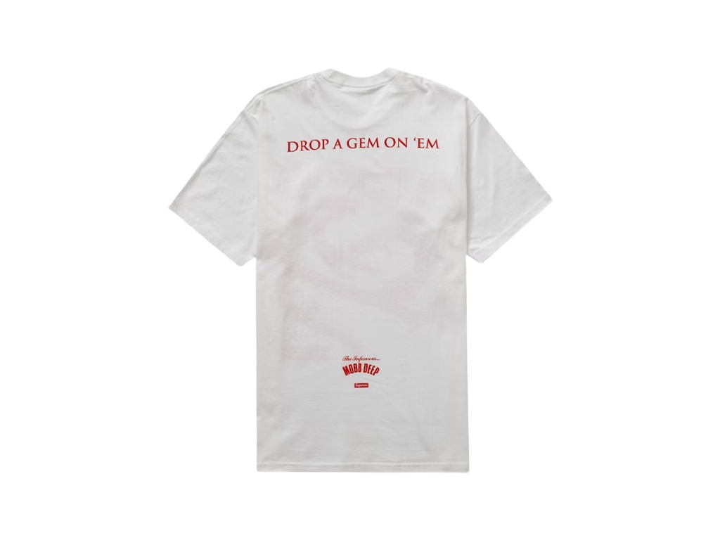 Supreme Mobb Deep Dragon Tee White-Supreme-pikastore.cz