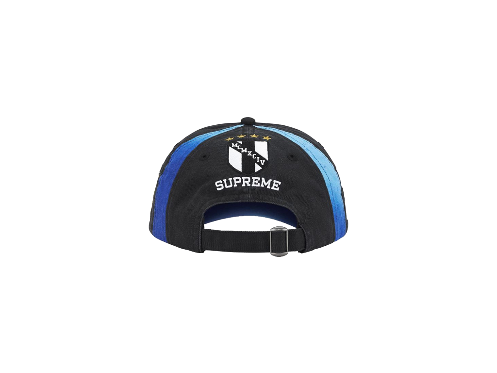 Supreme x Fiji 6-Panel Black