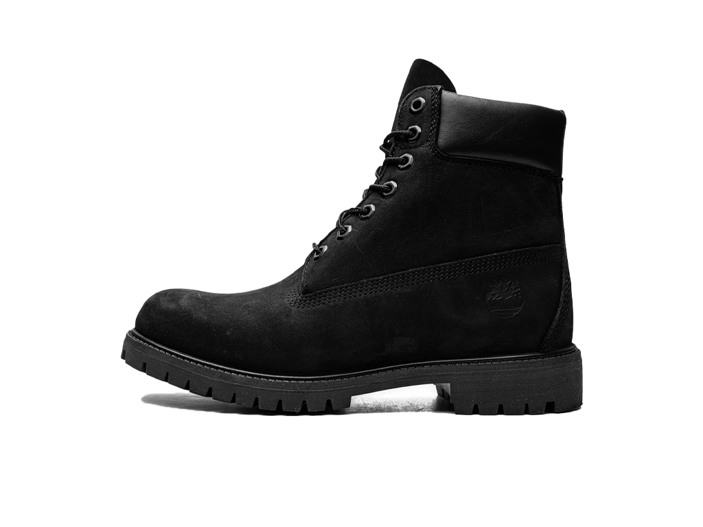 Timberland 6" Boot Black Nubuck Premium – boty, černá