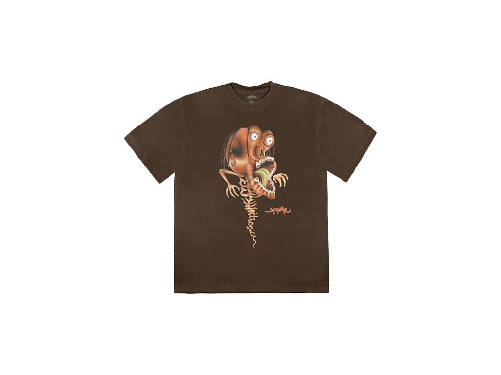 Travis Scott Utopia Anihilator Tee Brown-Travis Scott-pikastore.cz