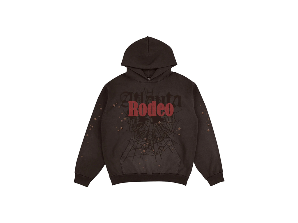 Travis Scott Cactus Jack x Sp5der Days Before Rodeo Hoodie Black-Clothing-Sp5der-pikastore.cz