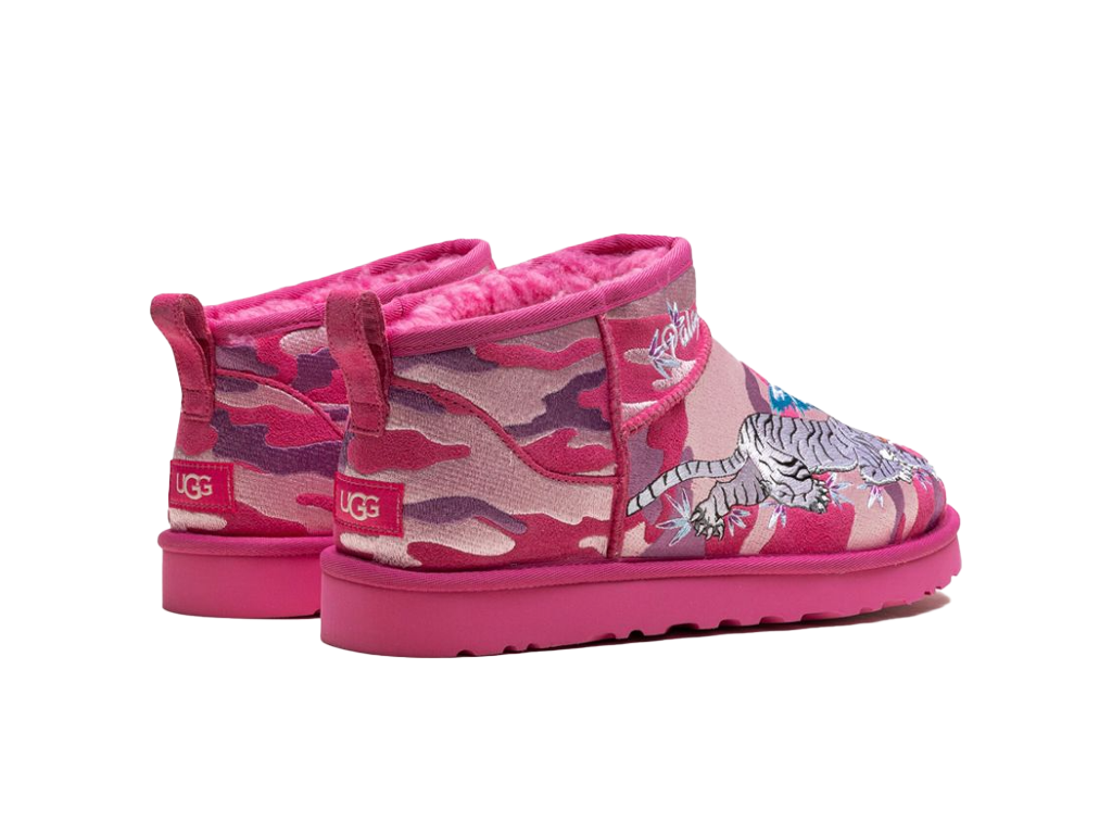UGG Classic Ultra Mini Boot Palace Pink Camo-UGG-pikastore.cz