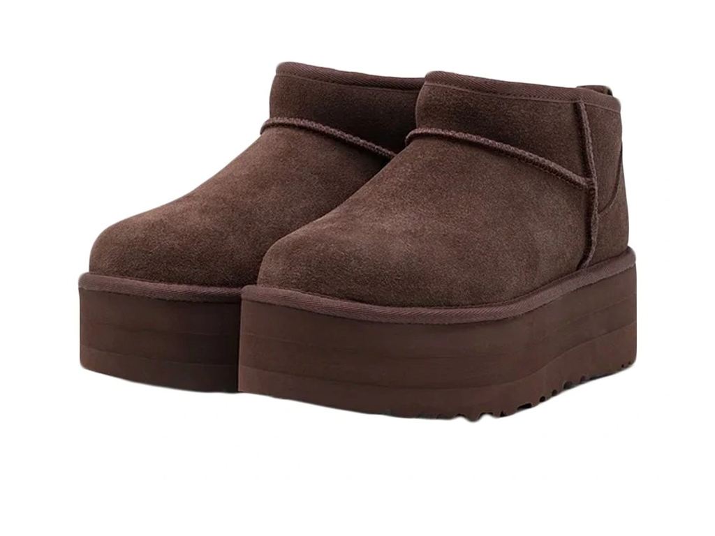 UGG Classic Ultra Mini Platform Burnt Cedar-UGG-pikastore.cz