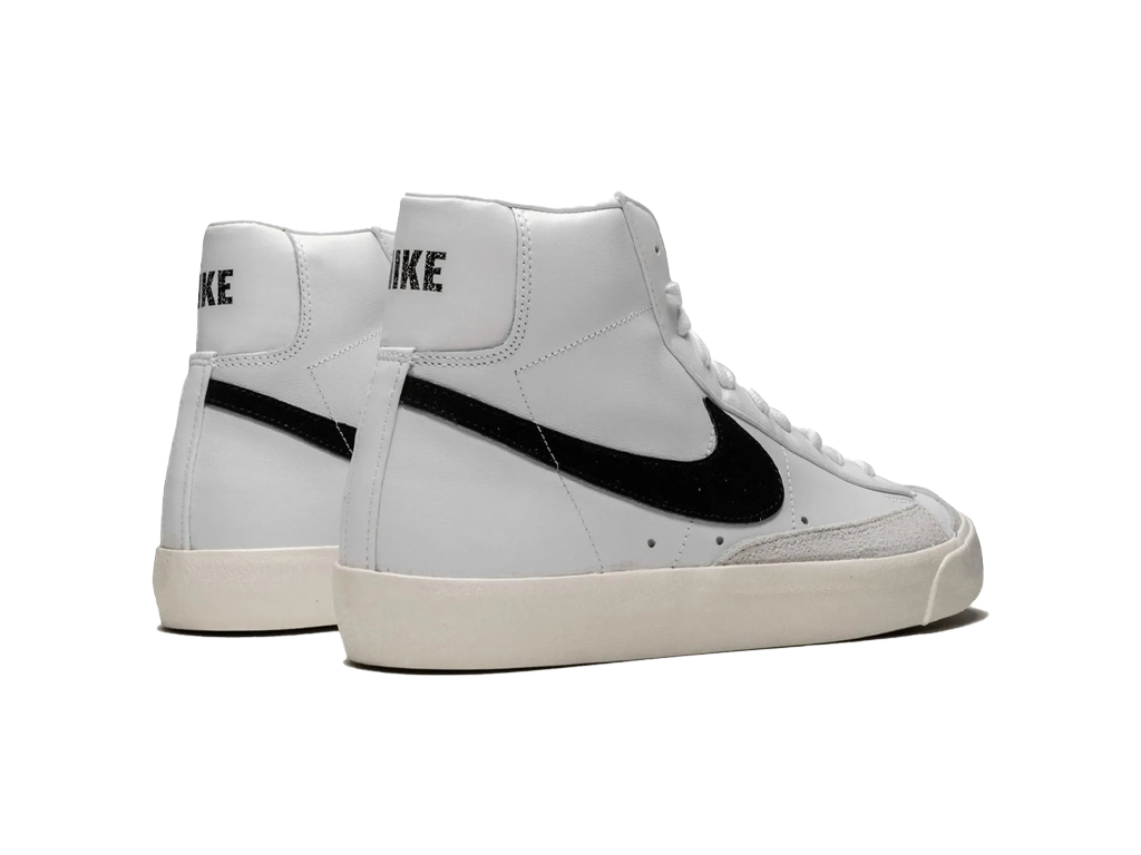 Nike Blazer Mid 77 Vintage White Black-sneakers-Nike-pikastore.cz