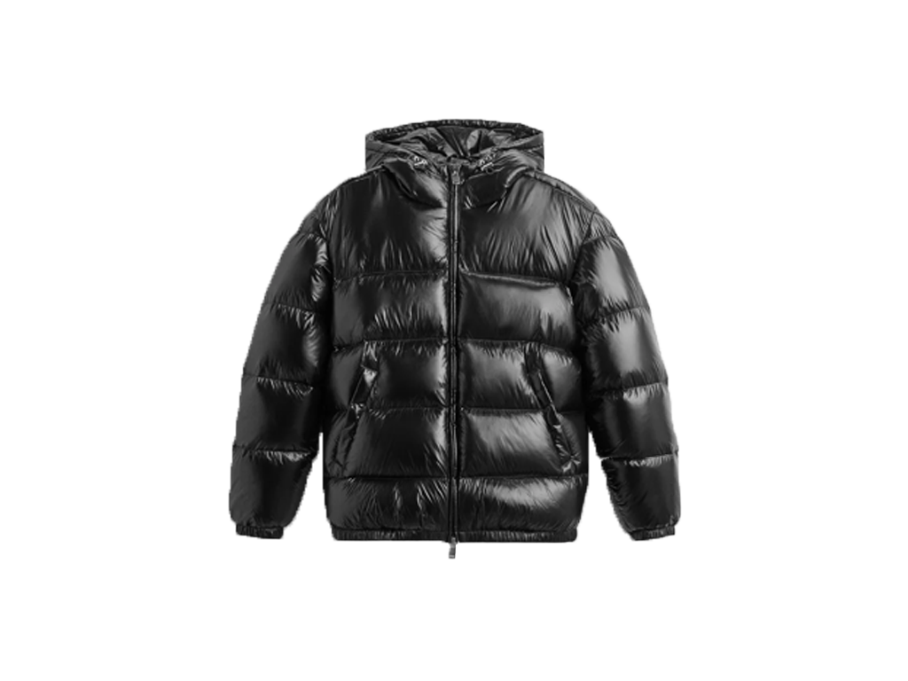 Zara Feather Down Puffer Jacket Black-Zara-pikastore.cz
