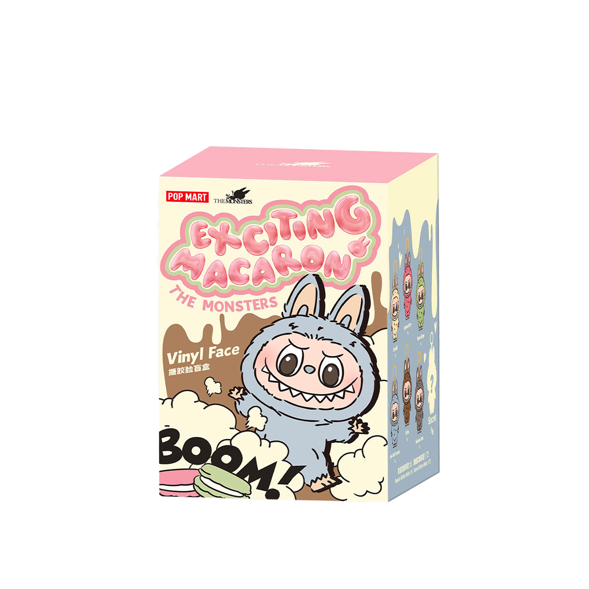 Labubu Pop Mart The Monsters Tasty Macarons Vinyl Plush Pendant Single Blind Box-Labubu-pikastore.cz