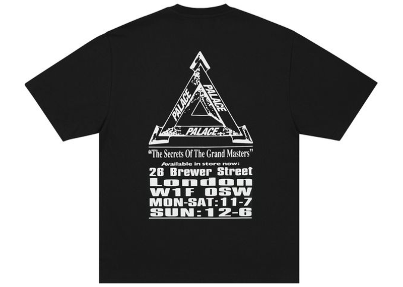 Palace Grand Master T-Shirt Black-Palace-pikastore.cz