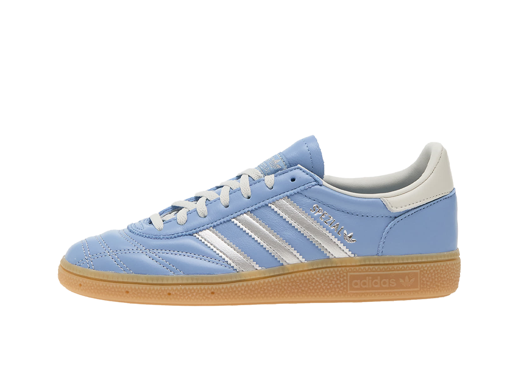 adidas Handball Spezial Quilted Stitching Ash Blue Silver (Women's)
