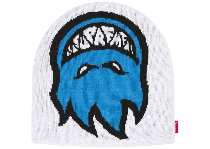 Supreme x Spitfire Beanie White