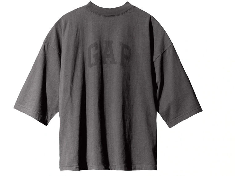 Yeezy Gap Dove 3/4 Sleeve Tee Dark Grey-Yeezy-pikastore.cz