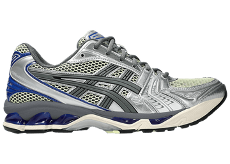 ASICS Gel Kayano 14 Soft Yellow Silver Blue
