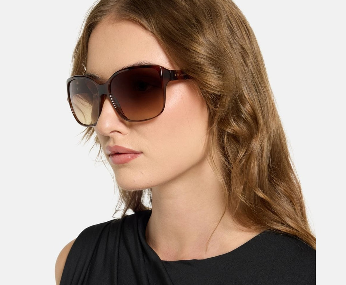 Calvin Klein Sunglasses Dark Brown – accessoires – foto 4 van 4