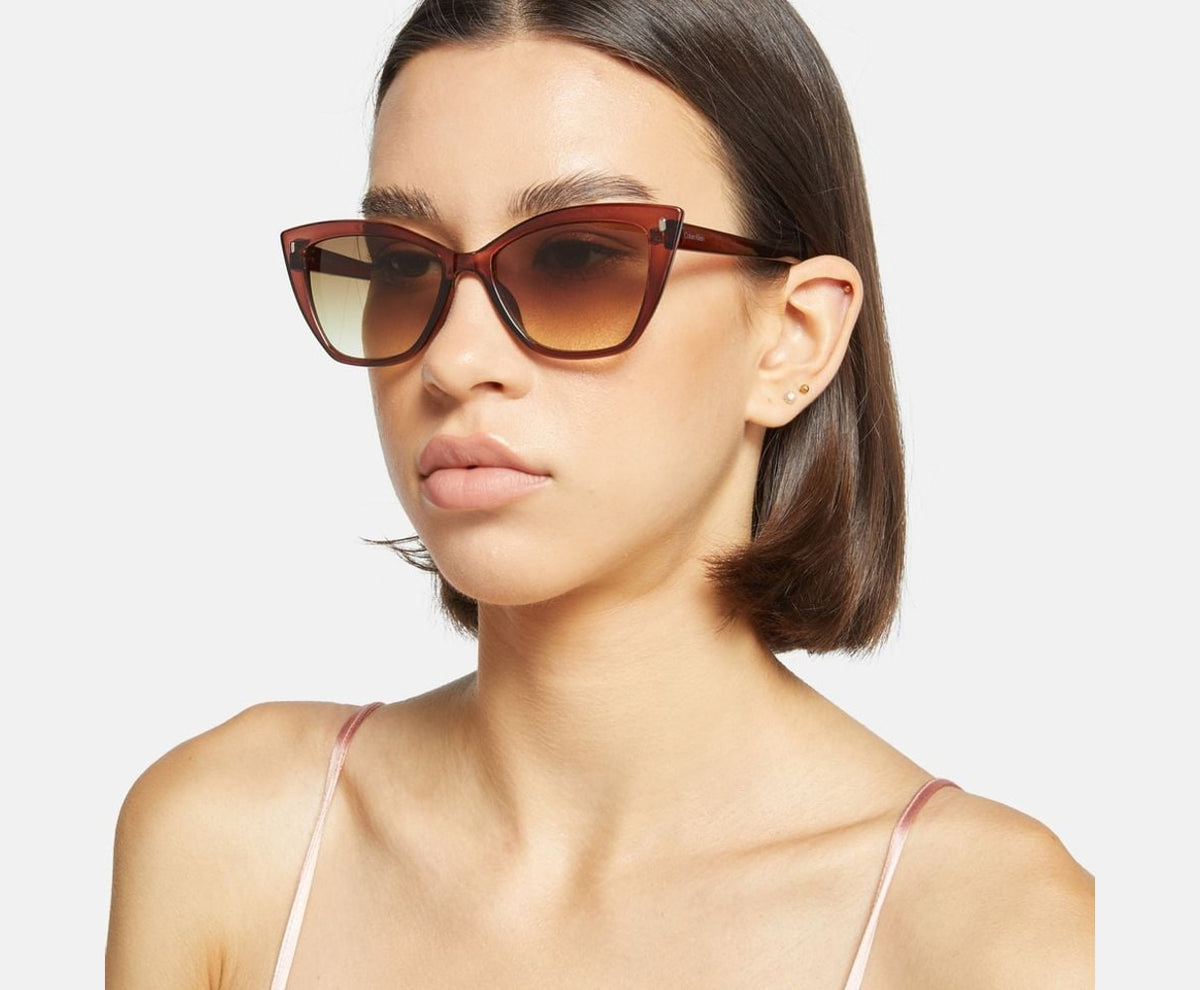Calvin Klein Sunglasses Brown – briller – foto 4 af 4