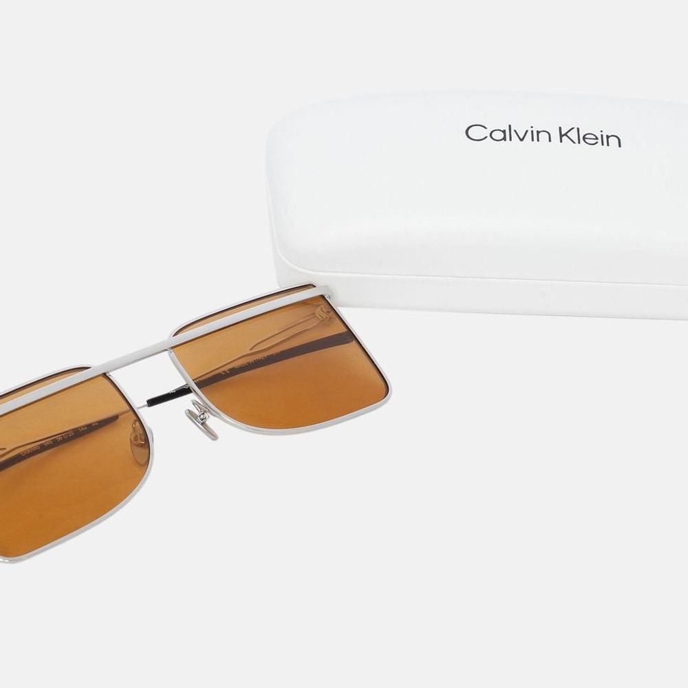 Calvin Klein Sunglasses Silver – accesorii – fotografia 3 din 4