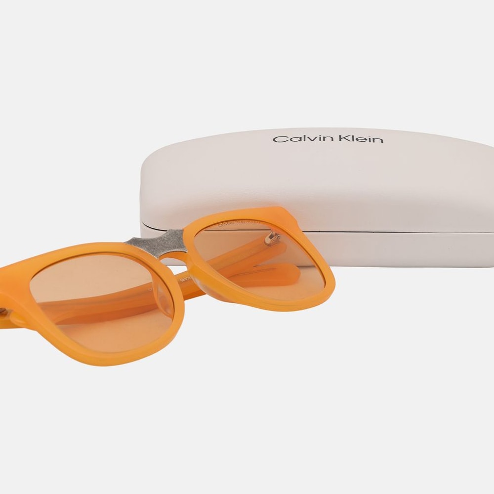 Calvin Klein Sunglasses Light Orange – brýle – fotka 3 z 4