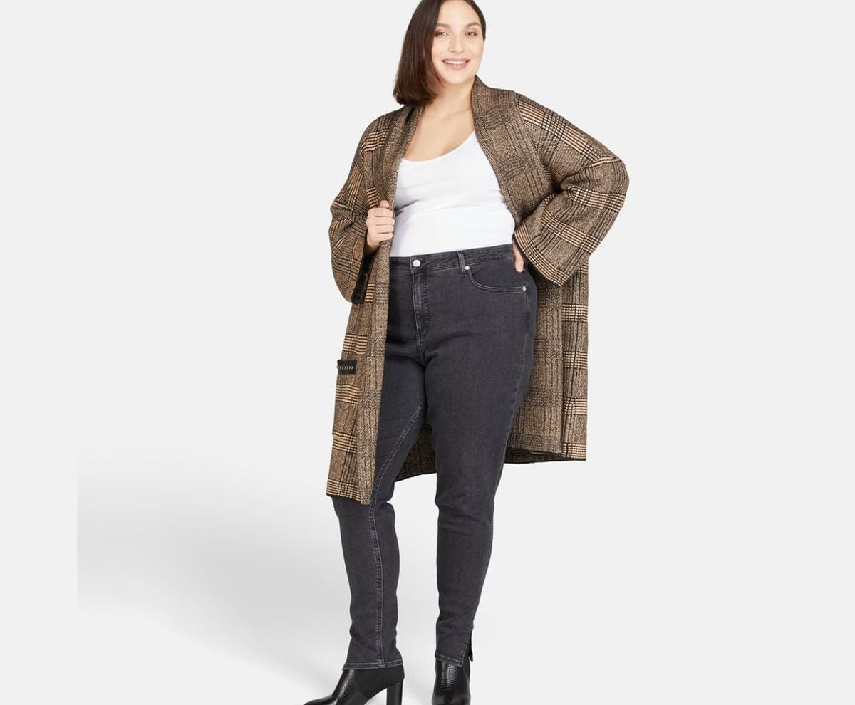 Calvin Klein Slim fit jeans Anthracite – spodnie – zdjęcie 5 z 5