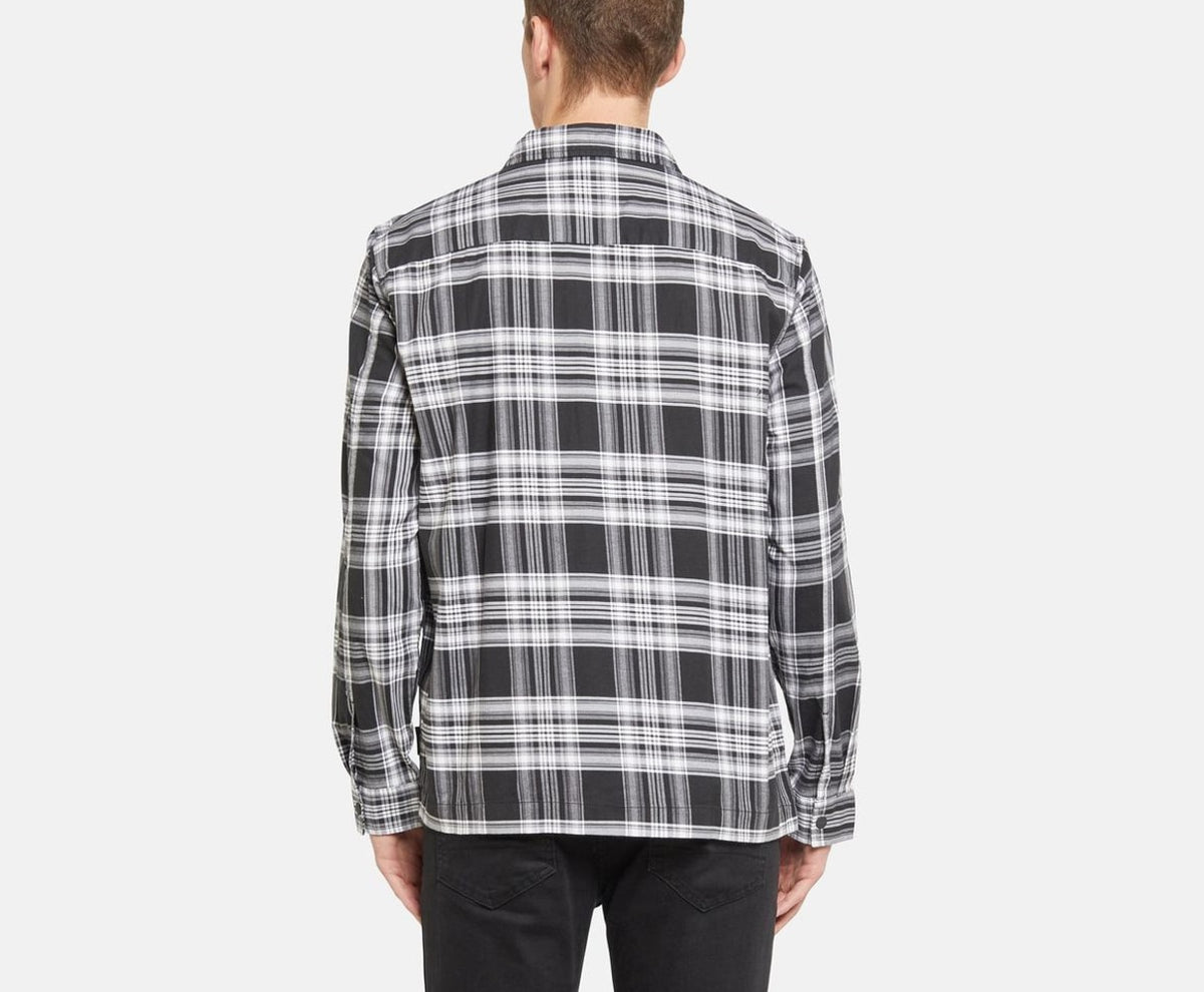 Calvin Klein Long-sleeved shirt Black – póló – fotó 4/5