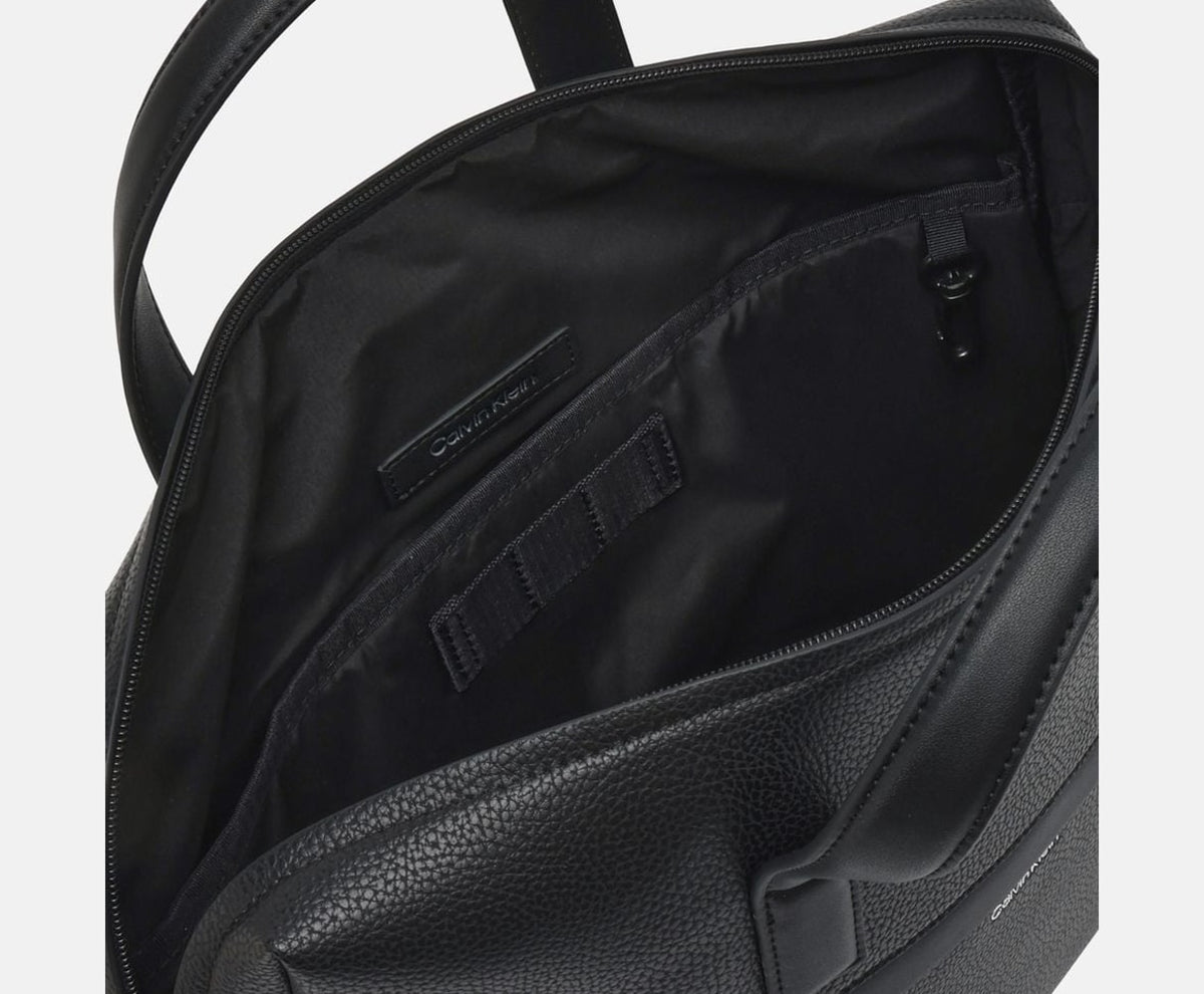 Calvin Klein Business bag Black – geantă – fotografia 3 din 5