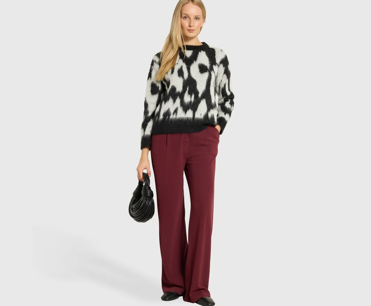 Calvin Klein Wool-blend pullover Black – vaatteet – kuva 5/5